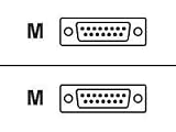Paradyne 31X0 Ds1 Cable DB15M To DB15M 6 In