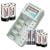 Uniross 320 Universal battery charger and 8 batteries 4 x AA  2 x C 2 x D size NiMh rechargeable batteries