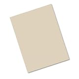 Riverside Construction Paper 76 lbs. 9 x 12 Light Brown 50 Sheets/Pack