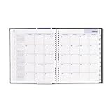 At-A-Glance G400H-00 Premiere large desk monthly planner for 2009, hardcover, 6-7/8 x 8-3/4, black