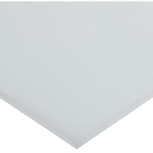 HDPE (High Density Polyethylene) Sheet, Opaque Off-White, Standard Tolerance, Meets ASTM D4976 Specifications