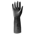 Orange Rubber Gloves, Medium (10-0258) Category: Cleaning Gloves