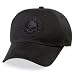 Harley-Davidson® Men's Baseball Cap, Black, Stretch Fit Adjustable, Skull Design, Tonal 3-D Embroidery on Front of Hat, 99490-07V