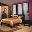 Modus Nevis Low Profile Wood Sleigh Bed in Espresso 3 Piece Bedroom Set Review