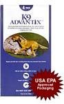 4 MONTH K 9 ADVANTIX Blue (for dogs over 55lbs.)