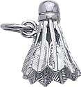 Badminton Birdie Charm by Rembrandt Charms