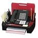 CCS55200 - Telephone Stand And Organizer, 11-1/2x9-1/2x5, Black