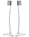 Sanus HTB4 Glass Base Home Theater/Box Speaker Stands
