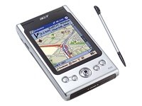 Acer n35 GPS - Windows Mobile 2003 Premium - S3C2410 266 MHz - RAM: 64 MB - ROM: 32 MB - SD Memory Card 256 MB 3.5 TFT ( 240 x 320 ) - GPS