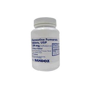 Clemastine 1.34 mg 100 Tablets