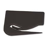 Letter Opener, Plastic, 2-1/10"x2-7/10", Black (SPR11818) Category: Letter Openers
