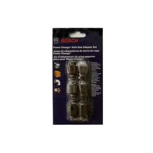 BOSCH CK1 6 Piece Power Change Hole Saw Adapter Set