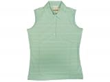 Zoom Produkt-Bild: Nike Dri-Fit Tech Stripe &auml;rmellos Damen 2011 Farbe: pink/wei&szlig;