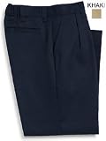 Male Pleated Pants-Khaki