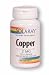 Copper 2 mg By Solaray - 100 Capsules