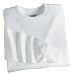 NEW Gildan - 100% Cotton Long Sleeve T-Shirt White-XL