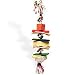 Pet Supplies : Bob's Pet Products Parrot Wood and Rawhide Rope Toy