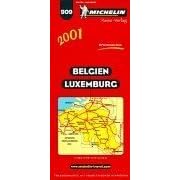 Belgium 2001 (Michelin Country Maps)