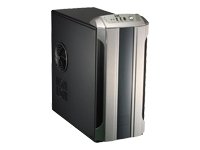 Compucase 6XM1BS-EFG Midi-Tower PC-Geh&auml;use ATX schwarz/silber Preisvergleich