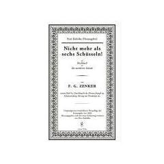 Nicht mehr als sechs Sch�sseln! Ein Kochbuch f�r die mittleren St�nde: 2 Bde.
