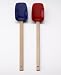 SiliconeZone Medium Wood Spoon, Blue