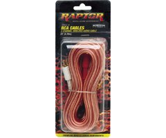 Raptor ISRCA-20 20-Feet (6.09m) SGL-Shield RCA Cable