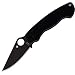 Spyderco Para-Military Black Blade Plain Edge Knife
