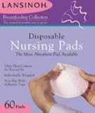 Lansinoh Disposable Nursing Pads, 60 ct, + 6 FREE