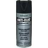 Plasti-Kote 21925 Satin Wrought Iron Black Enamel - 12 oz.