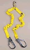 DBI/Sala 1224409 ShockWave2 100% Tie-Off Fall Protection Lanyard - Aluminum Hooks