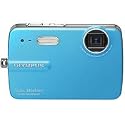 Olympus Stylus 550 WP 10MP Waterproof Digital Camera with 3x Optical Zoom and 2.5-Inch LCD (Blue)