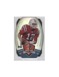 Tom Brady (Football Card) 2012 Topps Game Time Giveaway Die Cut #20