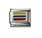 Ecuador Flag Mix Classic Enamel, Italian Charm by Nomination Charms