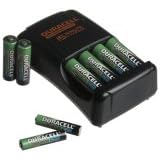 Click here to buy Duracell 15 Minute Charger With 6AA & 2 AAA Rechareable Batteries CEF15RWCP by Duracell.
