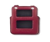 SanDisk Sansa e100 Leather Case (Red)