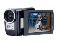 Quinta JenDigital HD Camcorder (5 Megapixel CMOS, 7,6 cm (3 Zoll) LCD, 5x optisch Zoom, Kompakt HD 1080p, HDMI)