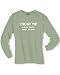 S.horizon-trust Me, 1 Only Want Your Blood Long Sleeve T-shirt~stonewash Green~adult-2x