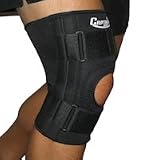 Captain Sports Adjustable Knee Brace with Lateral Supports, Size: X-Large 17 Inches to 18.5 Inches - 1 Ea