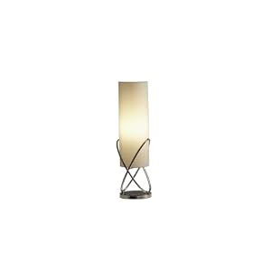 Nova Lighting 11189 Internal Table Lamp, Painted Chrome, White Shade by