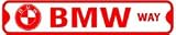 BMW WAY STREET sign car sport auto import
