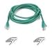 Belkin Patch cable 5ft green snagless