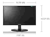 New SAMSUNG 20in E2020X DR 1600 X 900 250cd/M2 5ms Energy Efficient High Quality Modern Design