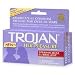 Trojan Her Pleasure Latex Condoms, Spermicidal Lubricant, 12-Count Boxes (Pack of 3)