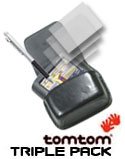 Tomtom ONE UK Triple Protection Pack with Case / Stylus / Screen Protector
