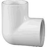 25 each: Charlotte 90 Degree PVC Elbow (PVC 02301 0800)