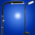 BlueMax 42w Black Dimmable Floor Lamp by BlueMax