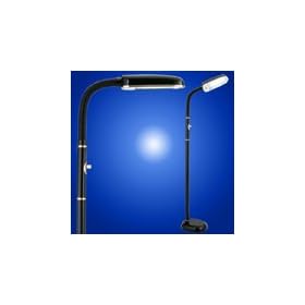 BlueMax 42w Black Dimmable Floor Lamp