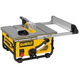 DEWALT DW745 Heavy Duty 10-Inch Compact Job Site Table Saw with 16 Inch Max Rip Capacity