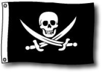 Jack Rackham - 3' x 5' Nylon Pirate Flags
