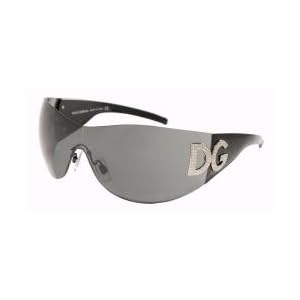 Authentic Dolce Gabbana Sunglasses 6036B SHINY BLACK GRAY 50187